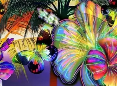 Алмазна мозаїка по номерах 30*40 