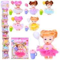 Кукла 7см, пакет 9,5-13см, 6 видов, 8шт на листе, 13-85-5см 