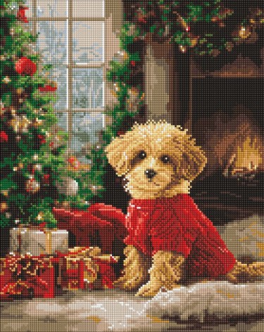 Алмазная мозаика на подрамнике Ideyka 