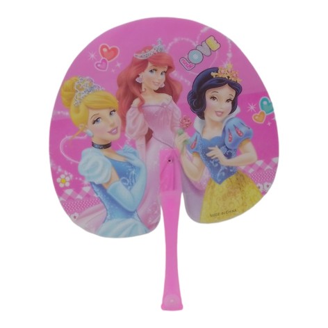 Віяло кругле пластикове "Принцеси Дісней" ВИД 2