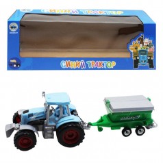Синий трактор (вид 2)