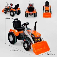 Екскаватор з педалями і ковшем 