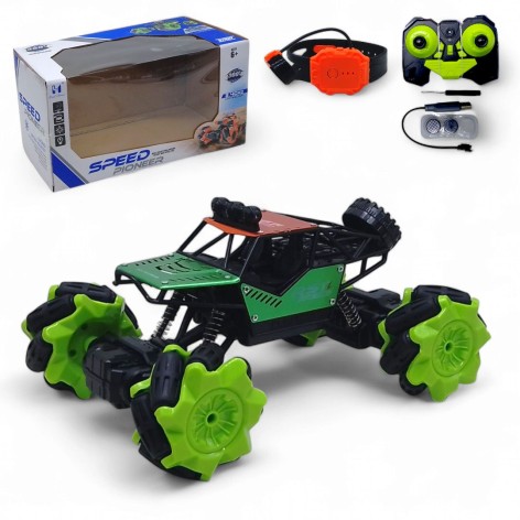 Радіокерована машинка Lead Honor "Speed Pioneer" зелена з управлінням жестами (LH-C025A-3)