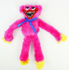 Мягкая игрушка "Кисси Мисси" розовая (подружка Хаги Ваги), 40 см, с липучками на руках //