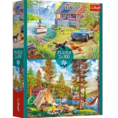 Пазлы 2в1, 500 шт 