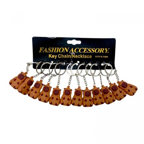 Брелоки Капібара гумові 11 см