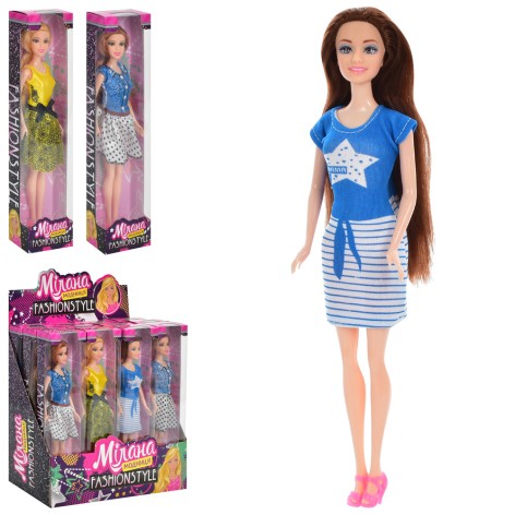 Лялька 29см, 12шт(3вида) в дисплеї, 33-33-14,5см 