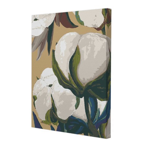 Картина по номерам Riviera Blanca "Хлопок" 40x50 см 20 цветов (RB-0537)