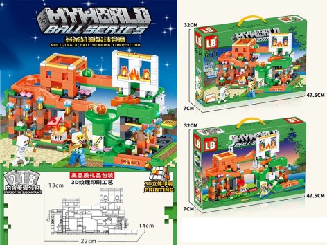 Конструктор 423дет, кор. 47,5*32*7см 