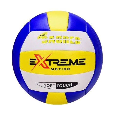 Мяч волейбольный ст. 5-0066 №5, 220 грамм, PVC, желто-синий