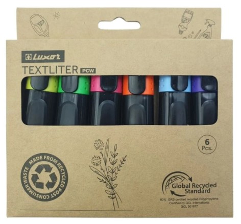 Набір флуоресцент. текстовиділячів 