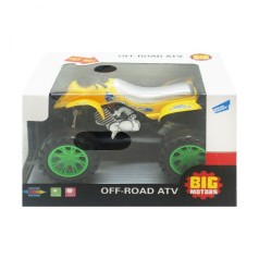 Квадроцикл инерционный (желтый)