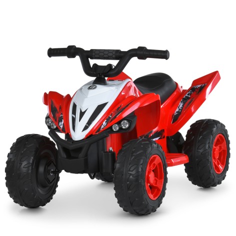 Квадроцикл M 6279EBR-3 (1шт) 2,4G р/к, 2мотори*35W, 1акум*12V4,5AH, EVA, USB, TF, BLUETOOTH, муз., свiтло, червоний