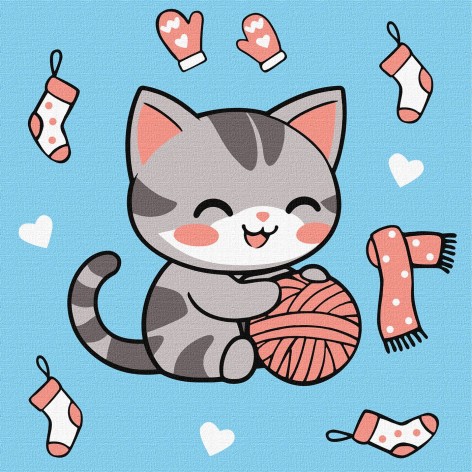 Картина за номерами для дітей Ідейка 