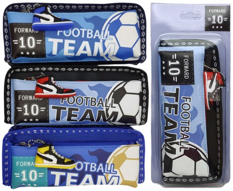 Пенал-косметичка 2змейки с подвеской 