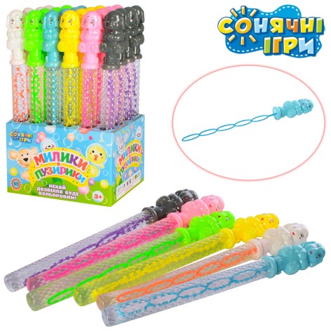 Мільні бульбашки меч, 36см, слон, (6 кольорів) / 6/144/24шт в кор.