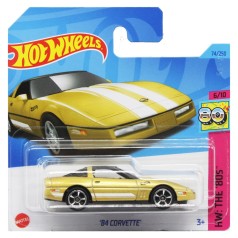 Машинка Hot Wheels 84 CORVETTE золотая