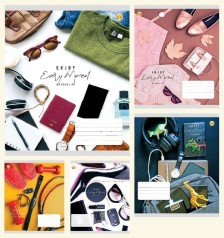 Тетрадь 48 арк.клітинка Тверда 41511 СТИЛЬ, 5к., 10 шт. в уп. 