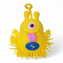 Игрушка-антистресс Монстрик, свет, желтый