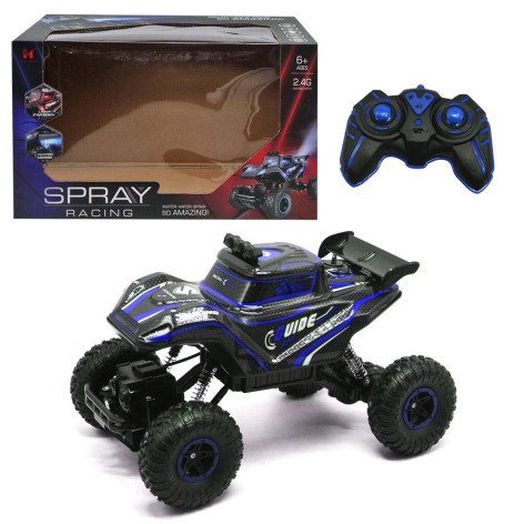 Машинка на радиоуправлении "Spray racing", синяя