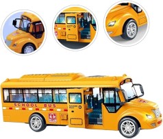 Автобус игрушечный школьный 