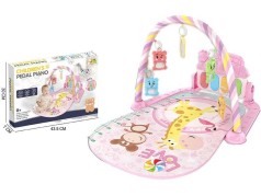 Килимок звук, підсвічування, піаніно, 5 підвісок, ростомір, в кор. /20/