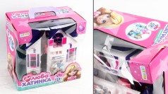 УЦЕНКА 30% Домик раскладной, с фигурками, с мебелью, в кор-ке 