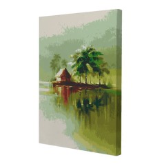 Картина за номерами Смарагдовий острів (28x40) (RB-0120)