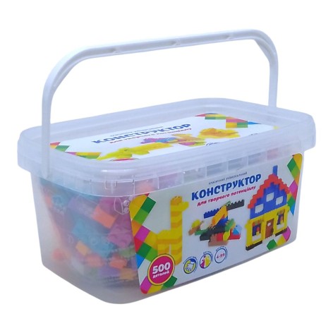 Конструктор универсальный, 500 деталей