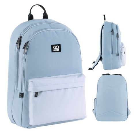 Рюкзак GoPack Education Teens 140 серо-голубой