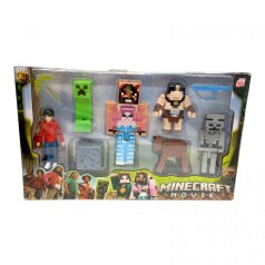 НАБОР ГЕРОЕВ МАЙНКРАФТ МУВИ ВИД 1
