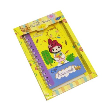 Блокнот "Зайчик", желтый