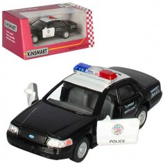 Машинка KINSMART Ford Crown Victoria Police Interceptor, метал, инерционная /96-4/