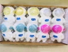 Антистрес космонавт /24/288/12шт у кор.