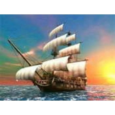 Алмазная мозаика по номерам 30*40 