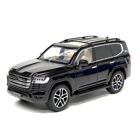 Автомодель TOYOTA LAND CRUISER (чорний, 1:24) KM08222