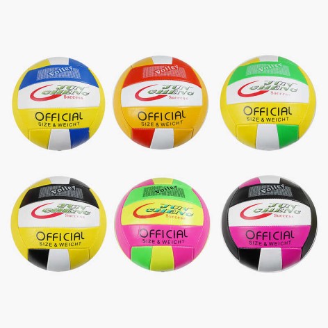 М'яч волейбольний вага 260-270 грамів, матеріал PVC, мікс видів 