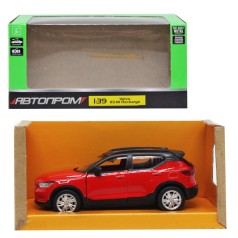 Машина металева АВТОПРОМ Volvo червона