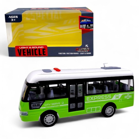 Машина інерційна, озвучена, зі світлом (в коробці 23x9x12 см)