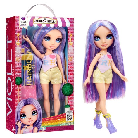 Лялька Rainbow High "My Fashion Style" Віолетта 27 см
