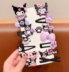 Набір шпильок для волосся , герой, 14 штук, в п/е 