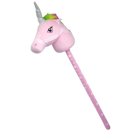 Іграшка MIC "Єдиноріг на палиці" м'яка зі звуками 70 см (C64277)