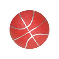 Мяч баскетбольный красный, размер 7