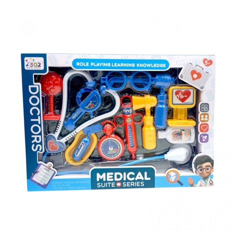 Доктор набор стетоскоп, шприц, аксессуар коробки. 39*5,3*28