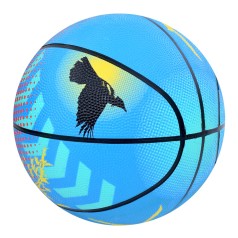 Мяч баскетбольный размер7, резина, 580-600г, 12 панелей, 1цвет, в п/е /30/