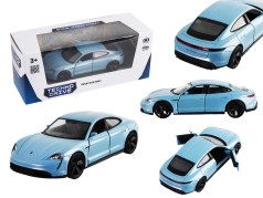 Машинка автомодель - PORSCHE TAYCAN TURBO S (синий)