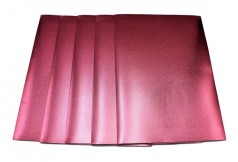 Кольорова ЕВА піна з металізована(Фоаміран)А4,21х29,7см,1,8 мм 5 аркуш.рожевий //
