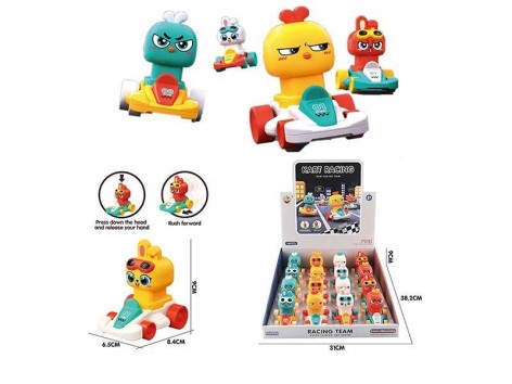 Машина заводной механизм, подвижные элементы /24/384/16шт в кор.