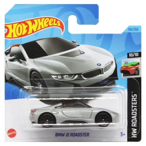 Машинка Hot Wheels BMB i8 ROADSTER серая