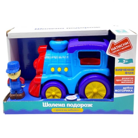 Машина музыкальная "Играй и учись" (23,5*11,5*14,5 см)